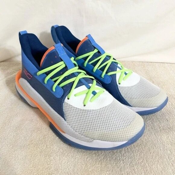 Under Armour Curry 7 Super Soaker size 10.5 BRAND NEW MEN’S BASKETBALL SHOES - Picture 2 of 8